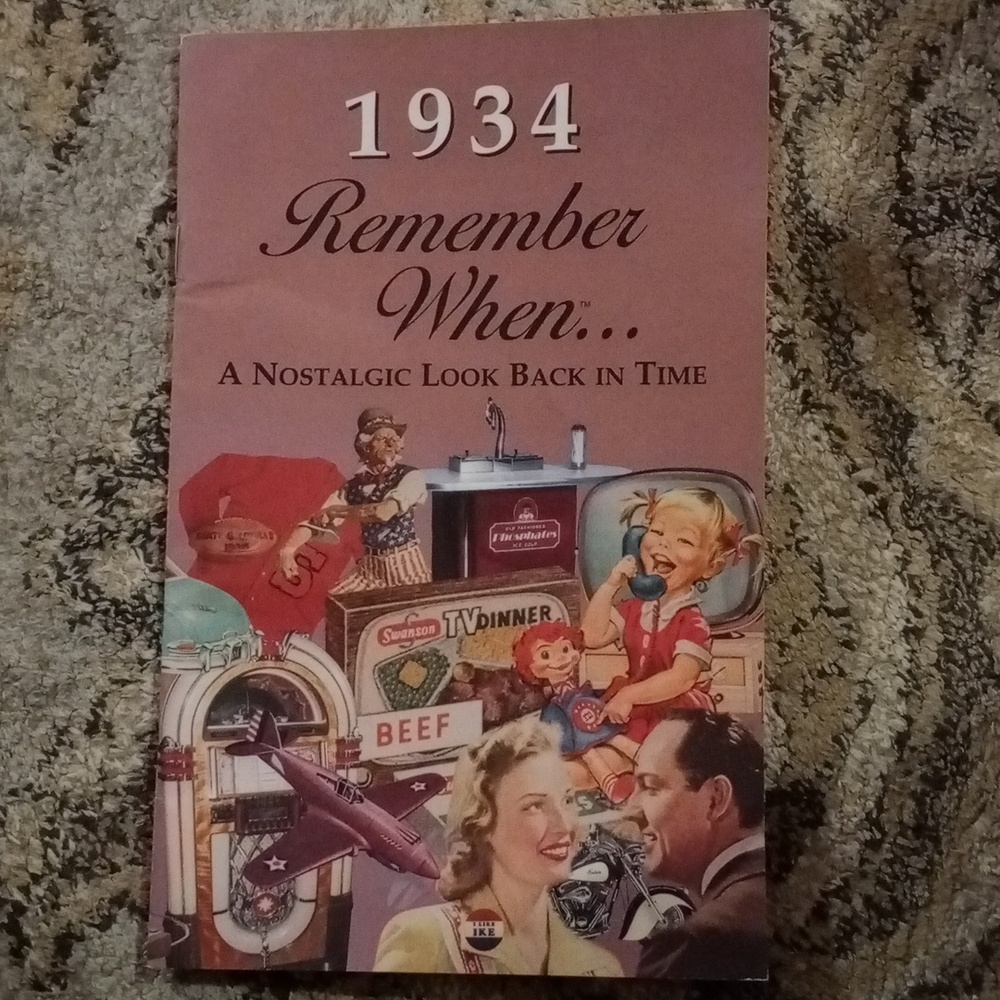 Nostalgic 1934 Journal - Pink Cover
